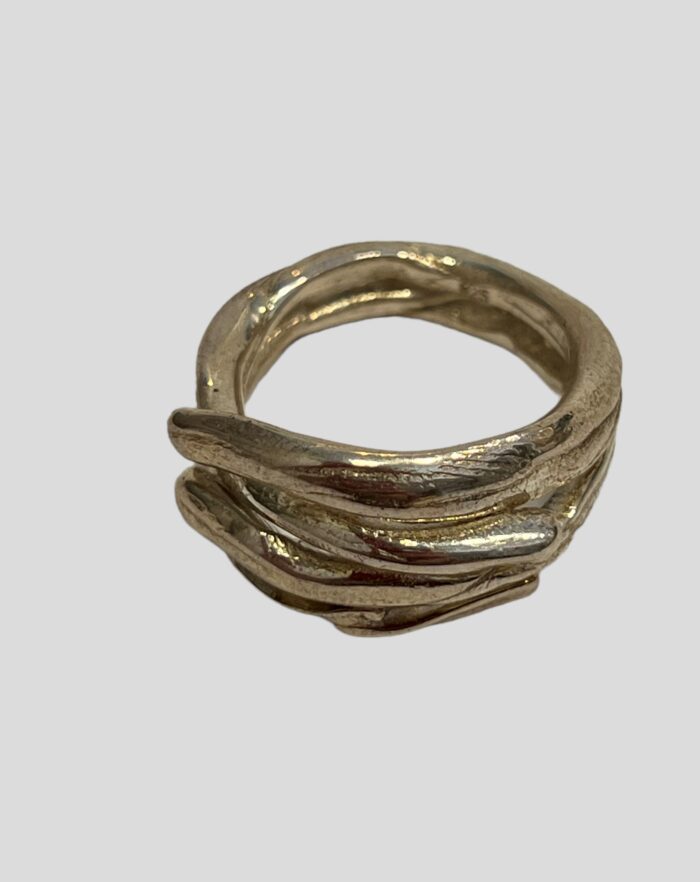 Χειροποίητο δαχτυλίδι κατασκευασμένο από ασήμι 925
